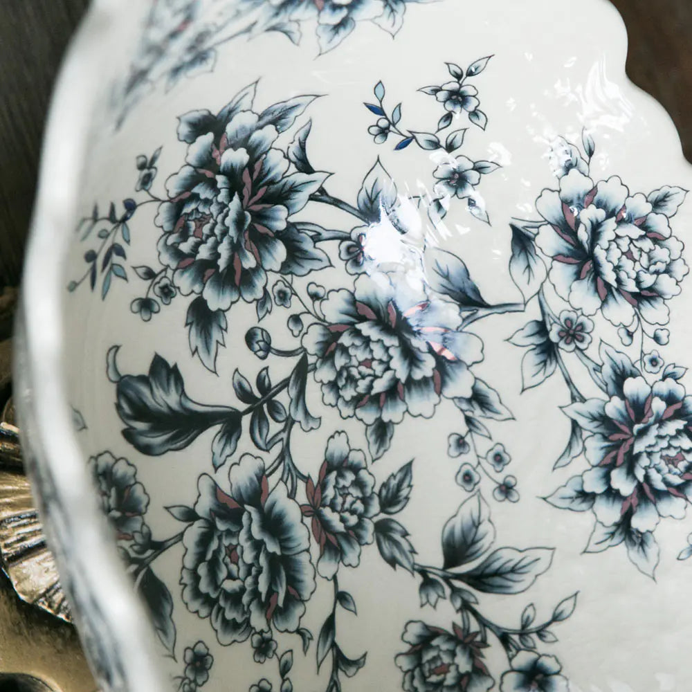 Creative Ceramic Fruit Bowl for Living Room Decor