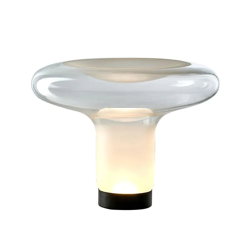 Italian Designer Glass Table Lamp for Luxury Decor