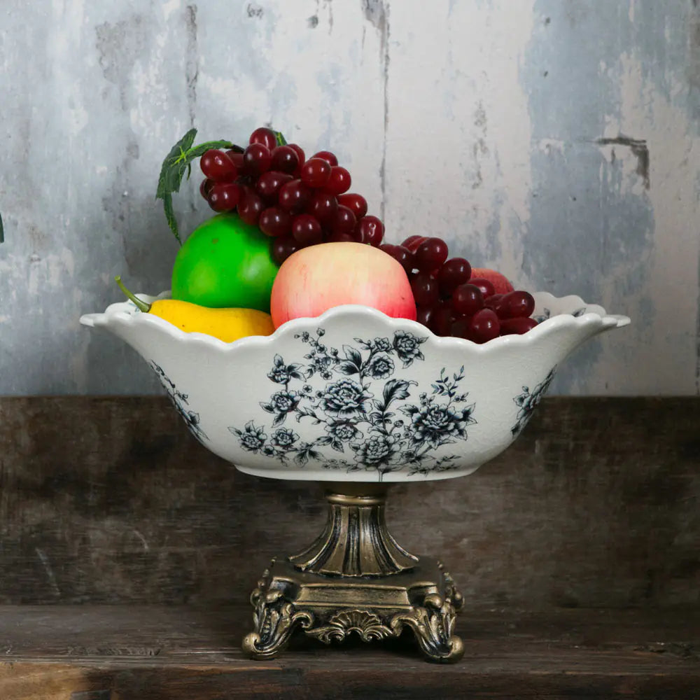 Creative Ceramic Fruit Bowl for Living Room Decor