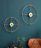 Modern Iron Art Clock for Living Room Use