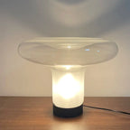 Italian Designer Glass Table Lamp for Luxury Decor
