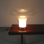 Italian Designer Glass Table Lamp for Luxury Decor