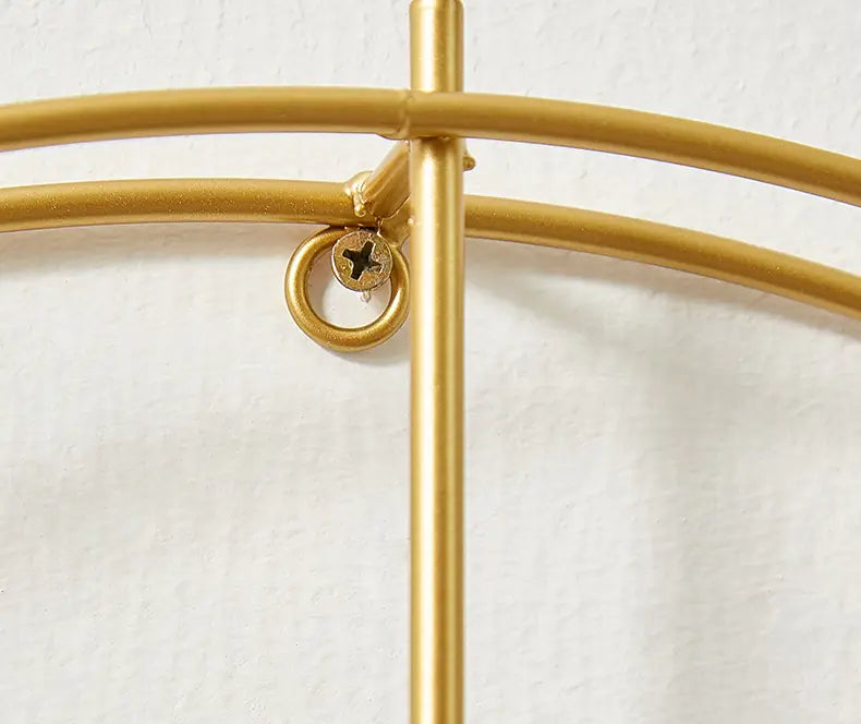 Modern Iron Art Clock for Living Room Use