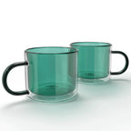 Elle Decor Double Wall Coffee Cups – Set of 2
