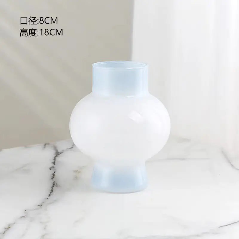 Luxury Vintage Glass Vase for Elegant Floral Decor