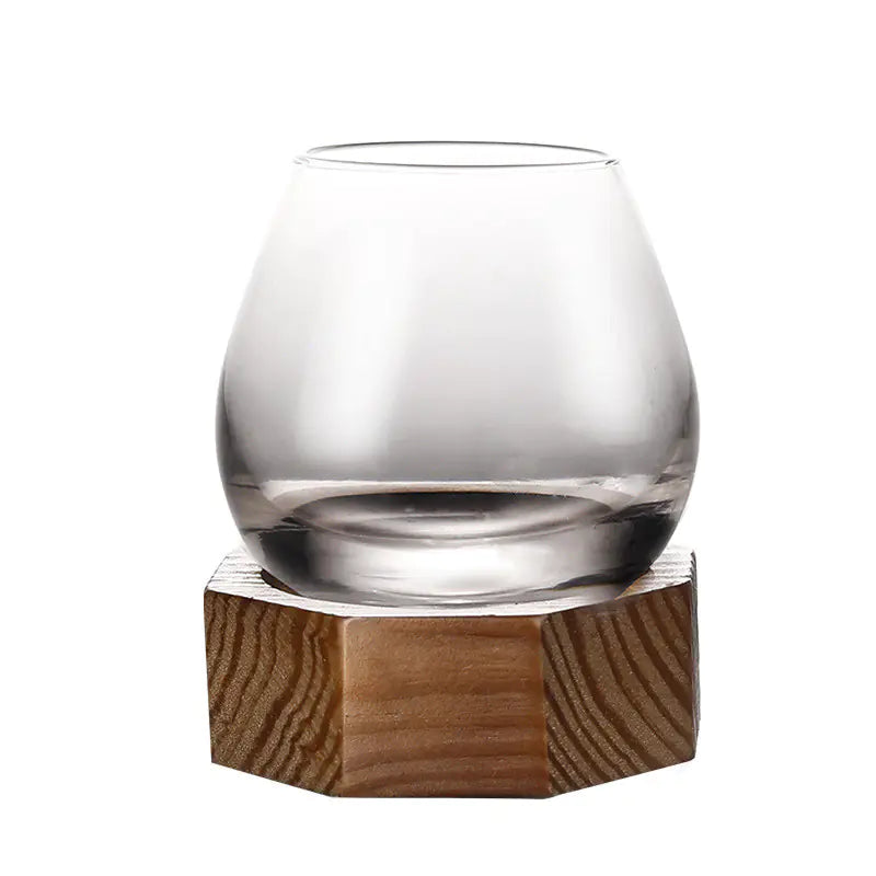 Octagonal Diamond Handmade Wine Glass Tumbler