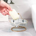Luxury Swing Soap Holder with Drainage for Home Use
