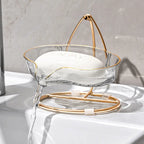 Luxury Swing Soap Holder with Drainage for Home Use