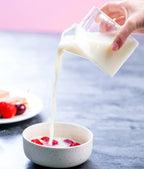 Square Milk Box Glass Cup