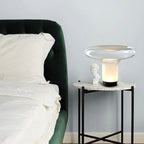 Italian Designer Glass Table Lamp for Luxury Decor