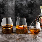 Octagonal Diamond Handmade Wine Glass Tumbler