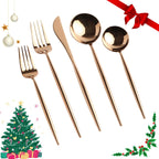 Homelux Theory 18/10 Rose Gold Silverware Set